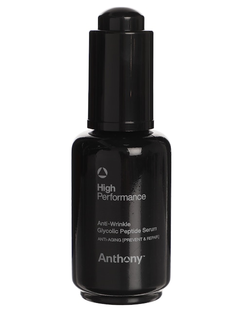 Suero glicólico de péptidos antiarrugas facial Anthony High Performance todo tipo de piel 30 ml