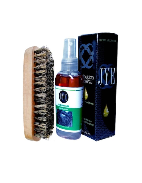Cepillo para barba Jye de madera