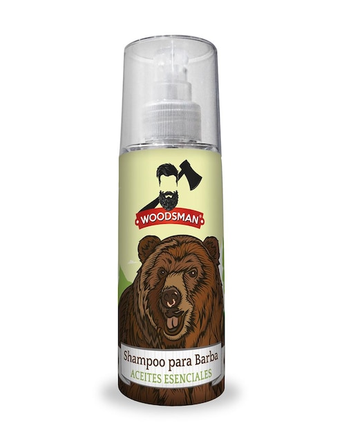 Shampoo para barba aceites esenciales Woodsman Wild Mountain