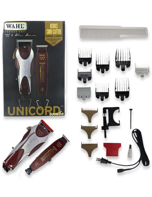 Combo Wahl Unicord Profesional cortadora y terminadora