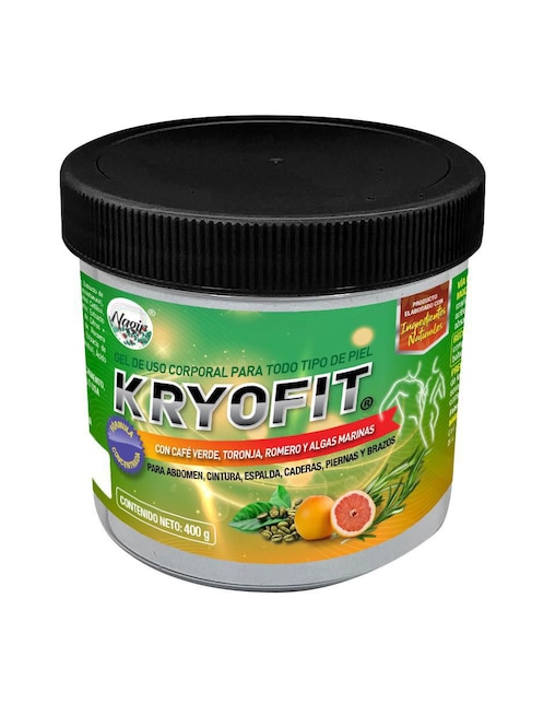 Gel corporal reductivo Kryofit para todo tipo piel