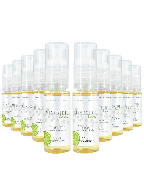 Tratamiento para barba y cabello anticaída Minoxidilber