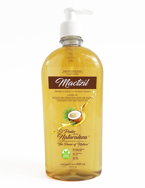 Jabón para manos de aceite de Coco