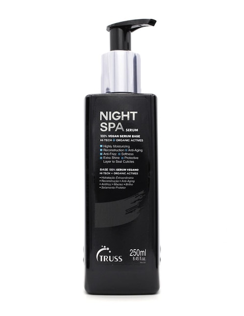 Serum hidratante para cabello Truss Night de piel todo tipo 250 ml