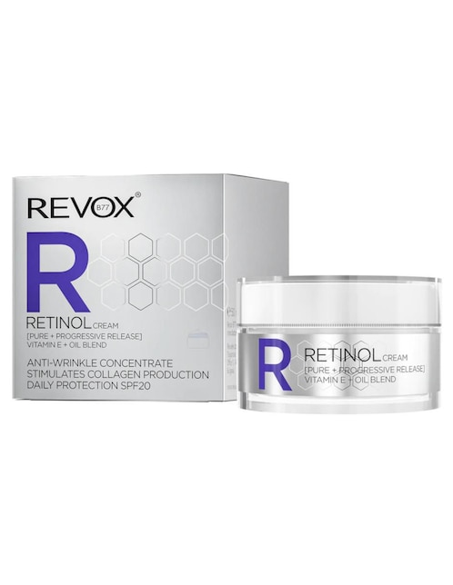 Crema facial recomendada para prevenir signos de la edad de día Retinol para todo tipo piel