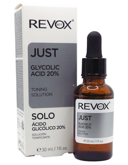 Serum exfoliante para rostro Ácido Glicólico Revox B77 Just 30 ml