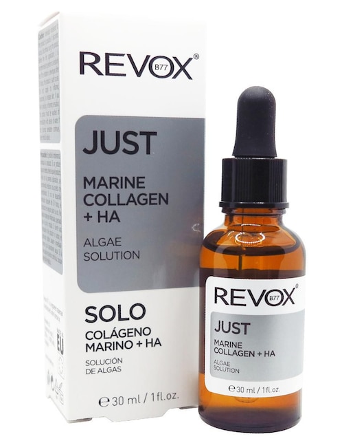 Serum nutritivo para rostro Colágeno Marino + Ácido Hialurónico Revox B77 Just 30 ml