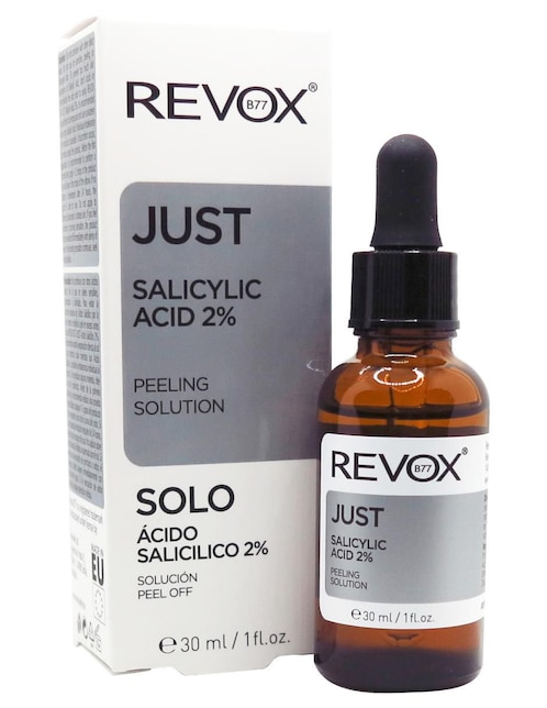 Serum exfoliante para rostro Ácido Salicílico Revox B77 Just 30 ml