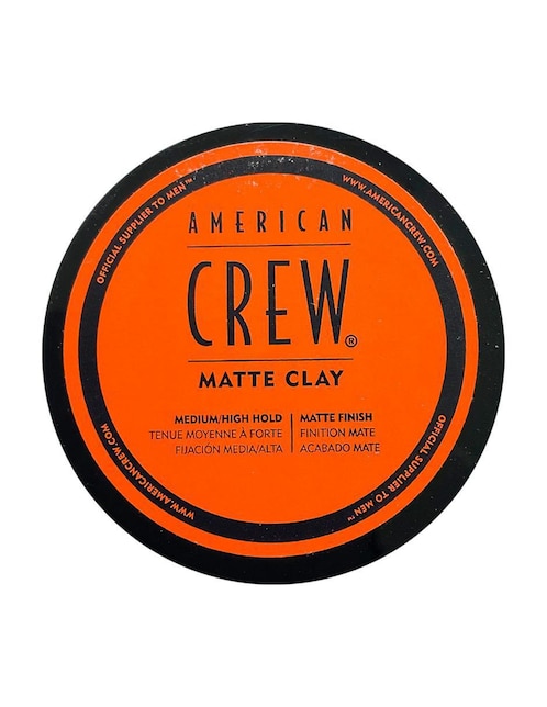 Cera Mate De Fijación Media - Alta American Crew Matte Clay - Cosmobela