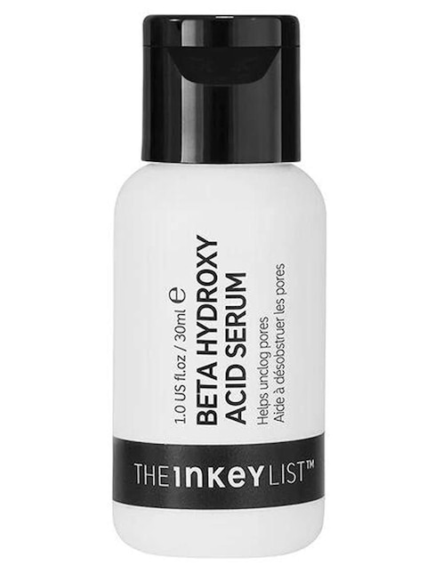 Exfoliante facial Beta Hydroxy Acid Blemish + Blackhead Serum Inkey List para todo tipo de piel