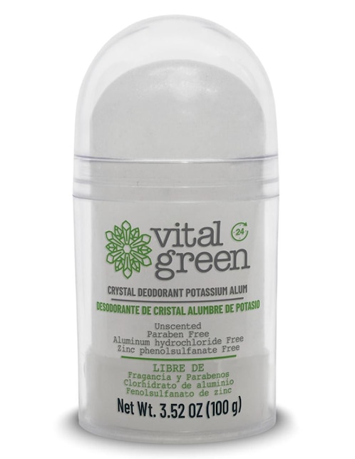 Desodorante no tóxico de barra Vital Green unisex