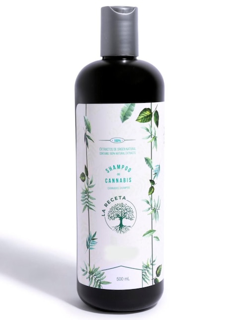 Shampoo hidratante para cabello todo tipo La Receta CBD Argán