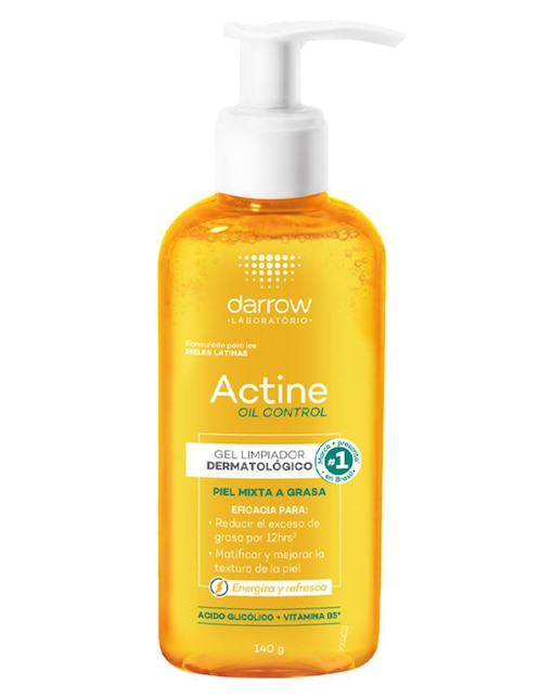 Limpiador rostro y cuerpo Actine Oil Control Gel para purificar Limpiador rostro y cuerpo Actine Oil Control Gel para purificar