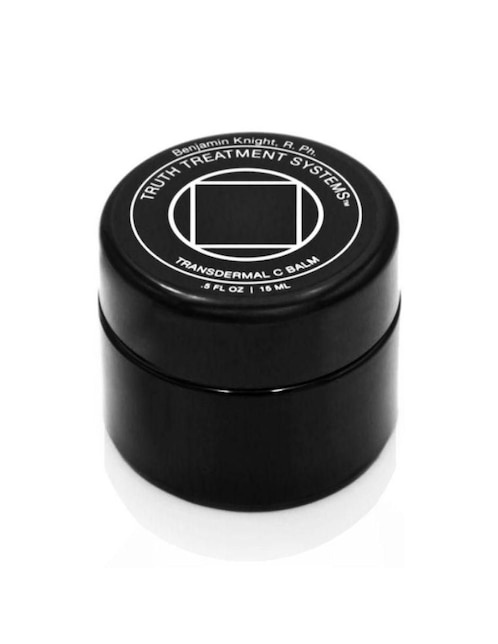 Crema para rostro y labios recomendada para revitalizar día y noche Truth Treatments Transdermal C Balm para piel normal y seca