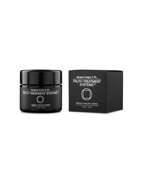 Crema facial recomendada para regenerar Omega 5 Healing Cream Truth Treatments Treat para piel seca