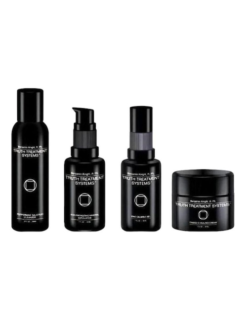 Kit tratamiento facial exfoliante Truth Treatments Exfoliating System