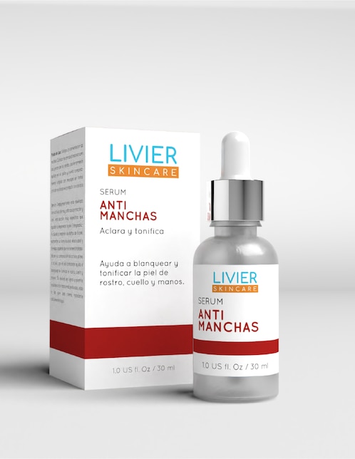Sérum antimanchas Livier Skin Care todo tipo piel