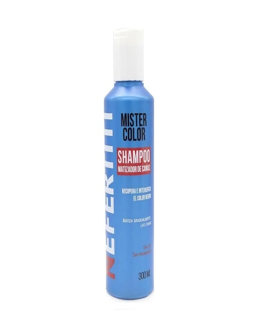 Shampoo para cabello Matizador de Canas Nefertiti