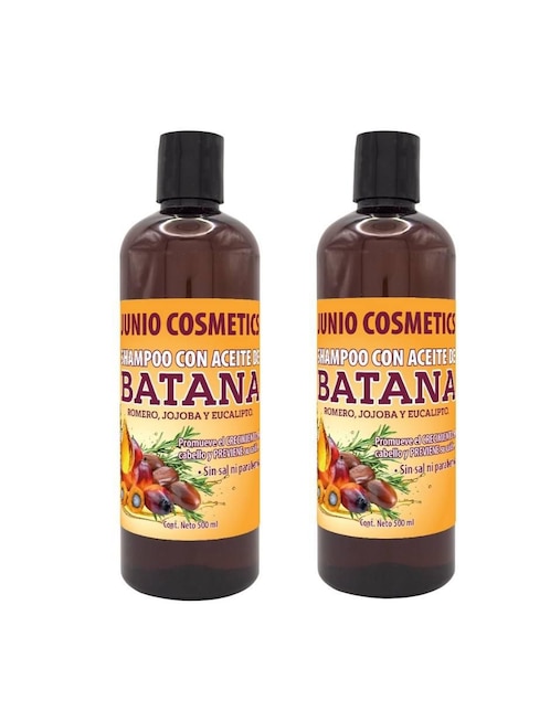 Set de shampoo para cabello Junio Cosmetics