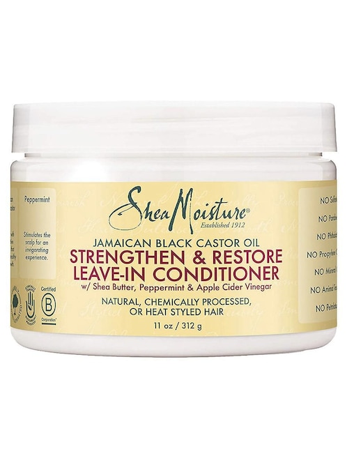 Crema para todo tipo de cabello Jamaican Black Castor Shea Moisture para revitalizar