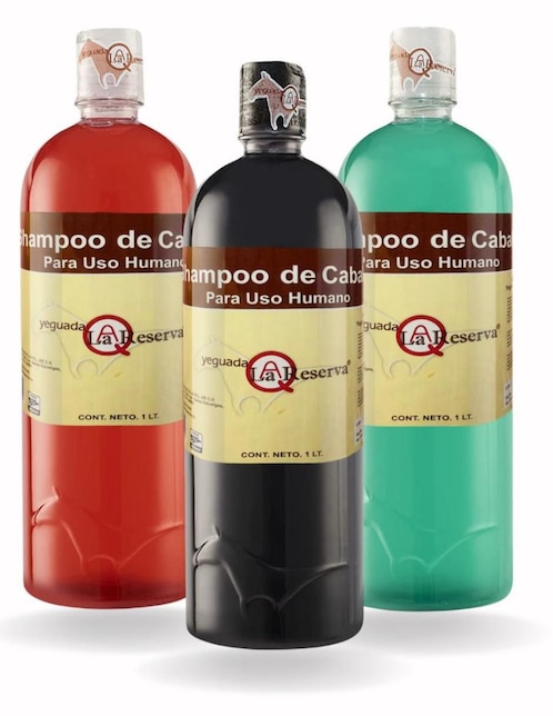 Set de shampoo Yeguada La Reserva de caballo para uso humano