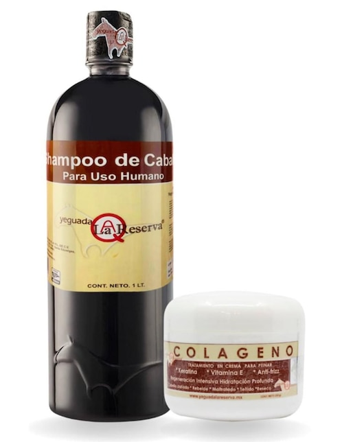Kit de shampo y acondicionador Yeguada la Reserva anticaída y anti frizz