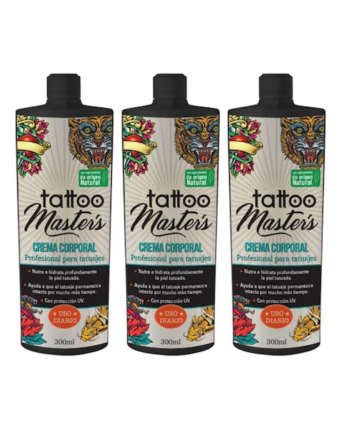 Tratamiento corporal hidratante Tattoo Masters