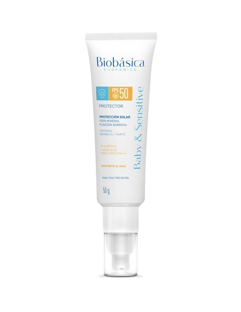 Protector solar FPS 50 Baby & Sensitive Biobásica Eudérmica 50 g