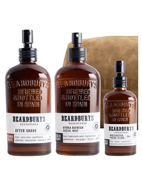 Set after shave Facial Moisturising kit Beardbury's Essentials