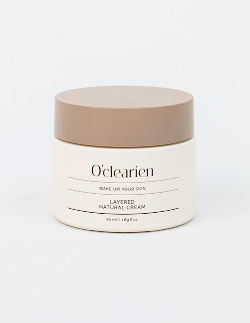 Crema facial recomendada para hidratar día y noche O´Clearien Layered Natural Cream para todo tipo piel