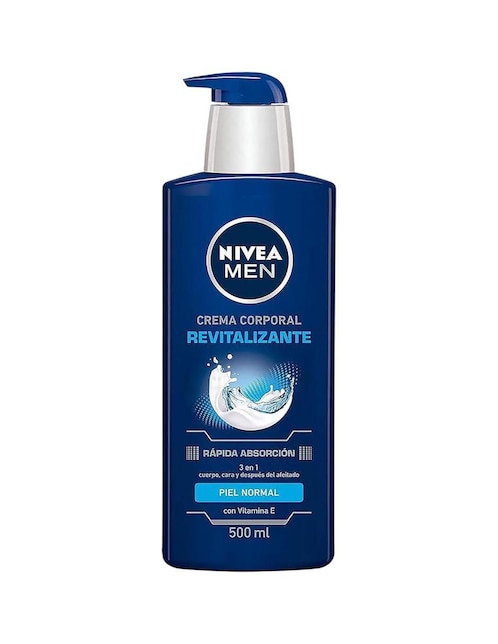 Crema para cuerpo recomendada para revitalizar de día y noche Nivea Men