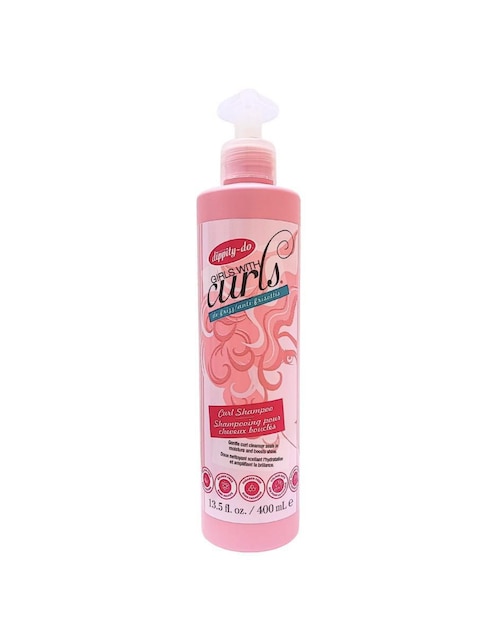 Shampoo hidratante para cabello rizado definición de rizos anti frizz Girls with Curls 400 ml