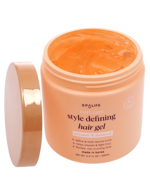 Gel Curl Care definidor de rizos con coco y linaza Spa Life