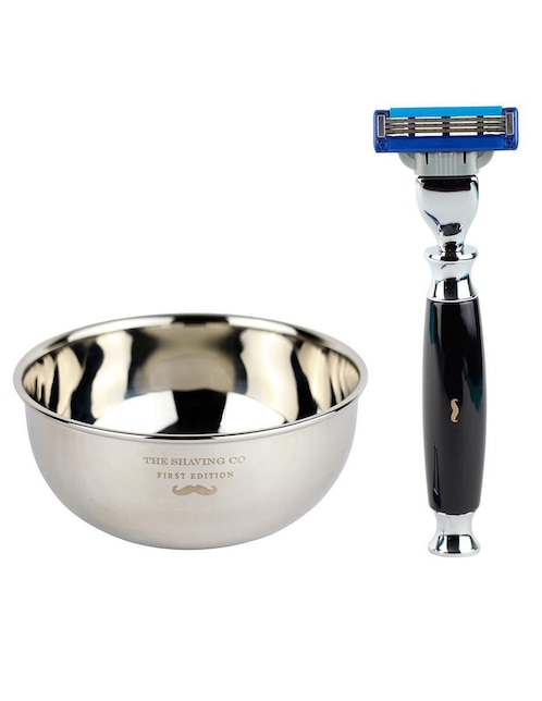 Kit de rastrillo The Shaving Co 2 hojas para todo tipo piel 2 piezas