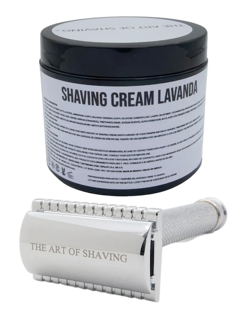 Kit de rastrillo The Shaving Co 2 hojas para todo tipo de piel 2 piezas