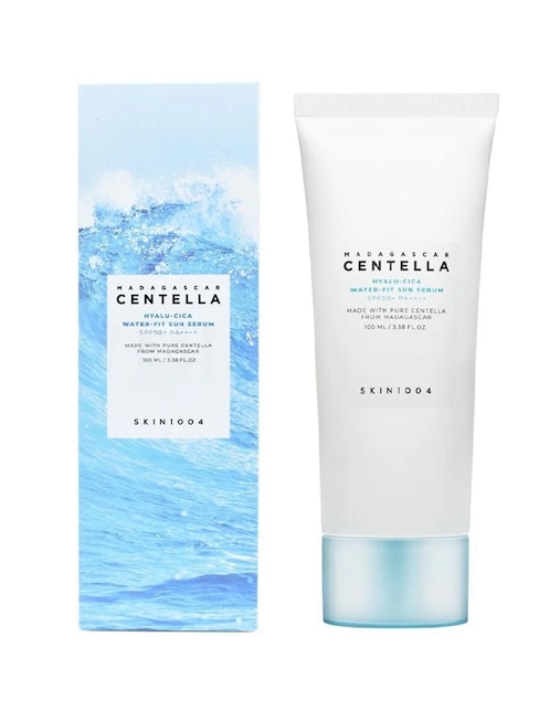 Protector solar FPS 50+ Madagascar centella hyalu-cica water-fit sun Skin 1004 100 ml