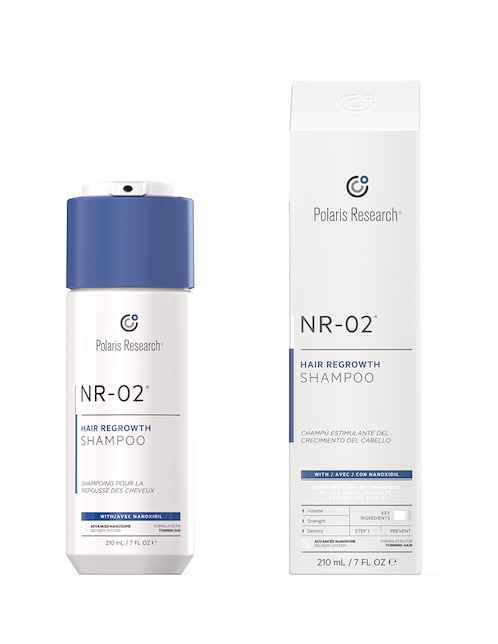 Shampoo anticaída para cabello Hair Regrowth Polaris 210 ml
