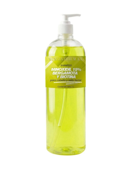 Shampoo anticaída para crecimiento de cabello y barba Minoxidilmax 1 L