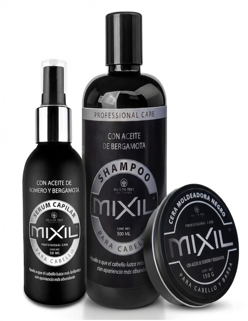Set de shampoo para cabello fortalecedor Mixil