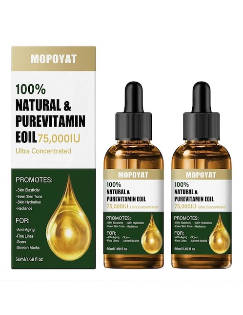 Tratamiento facial aceite de vitamina E Mopoyat antimarcas Generica