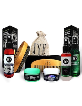Cepillo para barba Jye de madera