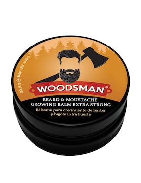 Set bálsamo para crecimiento de barba y bigote Woodsman