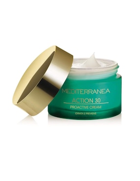 Crema facial recomendada para reafirmar día y noche Mediterranea Cosmetics para todo tipo piel