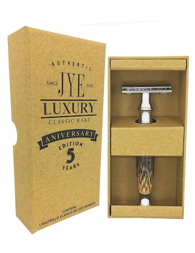 Rastrillo Vintage JYE Bamboo Acero Inoxidable