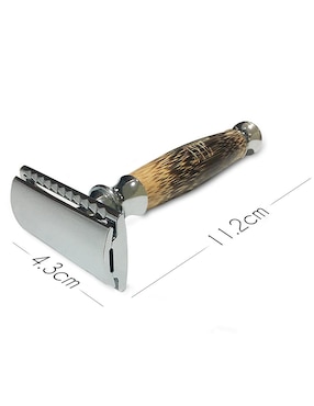 Rastrillo Vintage JYE Bamboo Acero Inoxidable