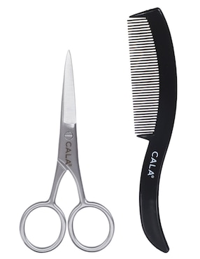 Tijeras para bigote Cala punta puntiaguda 50654