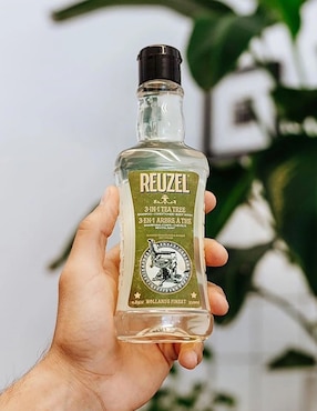 Shampoo energizante para cabello 3 In 1 Tea Tree Reuzel 350 ml