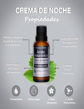 Crema facial Hanna Acido Hialurónico