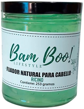 Gel Set fijador para cabello Bam Boo Lifestyle