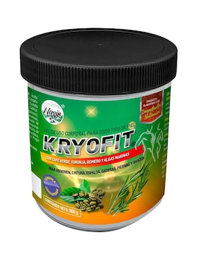 Gel Corporal Reductor Kryofit Para Todo Tipo Piel